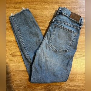 Madewell The Perfect Vintage Jean in Coney‎ Wash Destroyed Edition Size 26